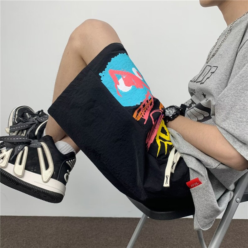 男新款青少年时尚休闲冰丝皱发泡裤D6537P28,男装休闲裤,星座1116-2