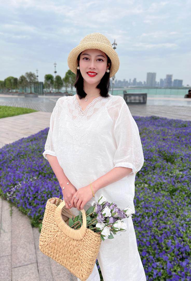 纯苎小衫 时尚女装巜川哲》4028 休闲时尚，其它，川哲