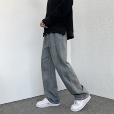 2021加厚加绒百搭休闲拖地长裤K823-P35加绒45，男装休闲裤，星座718-1