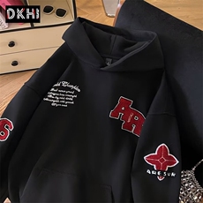 1506/Q577A0/P57欧美高街hiphop卫衣复古嘻哈上衣潮牌运动帽衫，男装卫衣，星座1506
