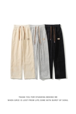 23秋冬面料：55.4聚酯纤维44.6聚酯/聚酰胺复合纤维K1021-P55，男装休闲裤，电商A082
