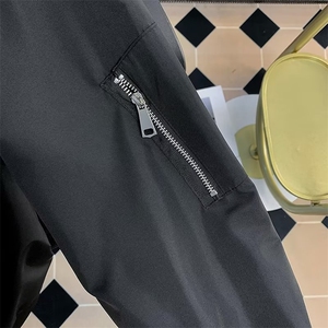 美式复古拉链棒球服春秋季潮牌飞行员夹克男休闲外套682/P59图片