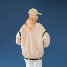 女类C316JK622P88秋装新款运动外套班服情侣装男女款夹克衫棒，男装夹克，电商C316