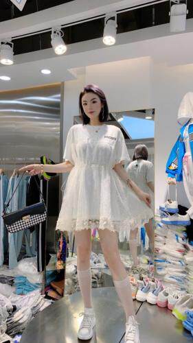 蕾丝连衣裙，女装连衣裙，欧力尼