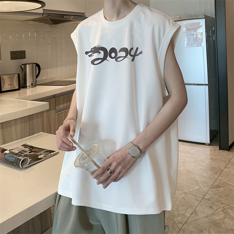 量大优可提供视频2024夏季美式麂皮绒背心D223A-BP2418-P18，男装背心/马甲，电商019-1