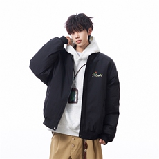 白底抖音直播带货得物高品质棒球领飞行夹克棉衣M1352P88，男装夹克，电商C408(原B339-1)