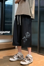 冰丝七分裤男大码速干短裤男五分裤酒店风风格QK72393-P25，男装休闲裤，电商A040