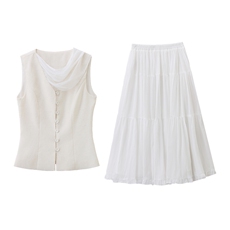 2026年夏季法式气质淑女BAO款新款两件套装，女装套装/套裙，依如秀(原杭风阁)