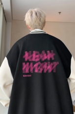 摇粒绒棒球服男大码开衫卫衣男夹克BF86321-P65，男装夹克，电商A040