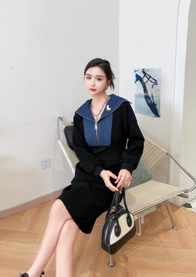 2023新款春装连衣裙，女装连衣裙，贻思茗