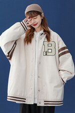 ！春装新款欧美字母炸街潮ins拼接棒球外套夹克G295P65控88，男装夹克，A247A