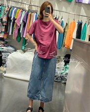 夏季新款，丝光短袖，其它，月光水岸