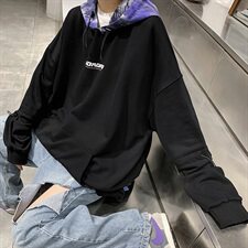 【】A003-HW3110-P55新款个性扎染帽子时尚卫衣港风，男装卫衣，电商A003