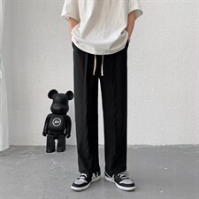 春夏运动休闲裤男直筒垂感ins潮牌港风X7080P30，男装休闲裤，星座1116-2
