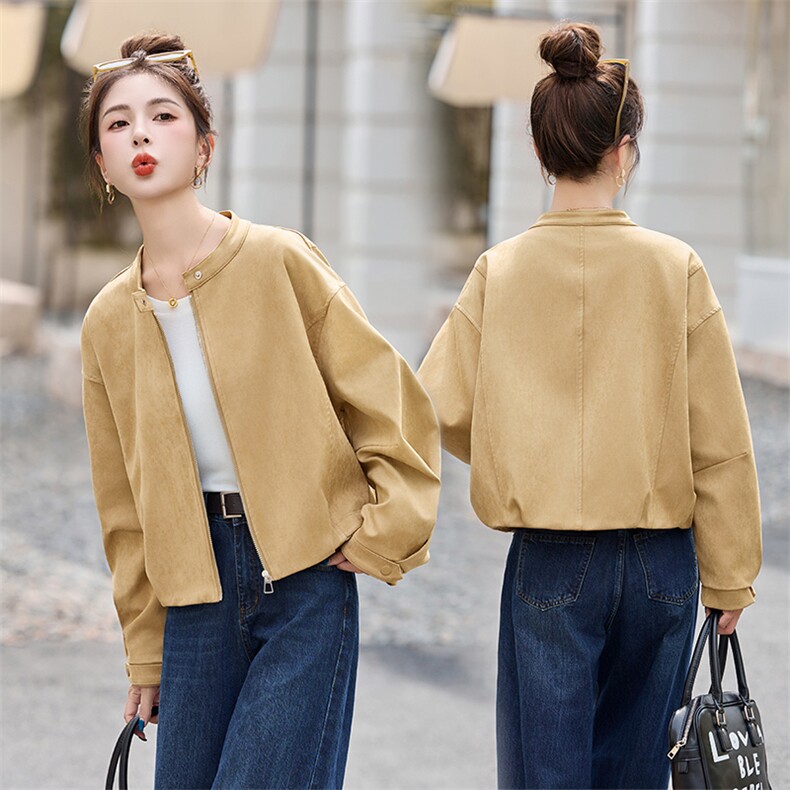 休闲短外套女小个子秋季2025新款高级感早秋时尚减龄百搭上衣图片