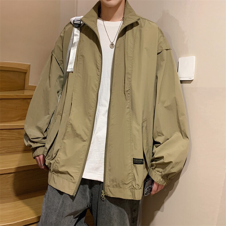 防晒服男韩版潮流痞子帅气2023夏季新款ins宽松百搭外套W4752-P39,男装防晒衣,星座412-2