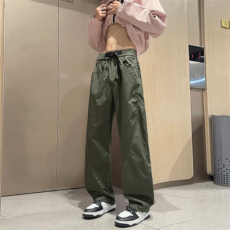 K115-P48弯刀裤秋季宽松男女同款美式工装直筒裤（有做加绒）,男装工装外套,星座109