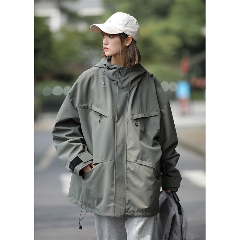 春季新款现货冲锋衣夹克男DSA157-1-JK742-P75,男装夹克,电商A157-1