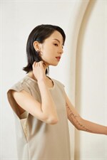 【现货】春季新品花料拼接无袖连衣裙，女装连衣裙，Designer concept