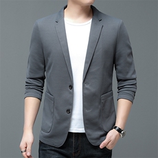 BJY08677男士2023年春季新款长袖西服休闲青年夹克西装单西，男装西服，电商B360