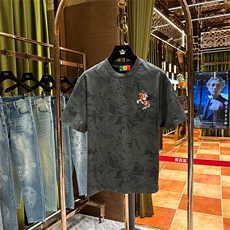 2025夏季时尚潮流百搭英伦风高端刺绣短袖GBL9197P55，男装T恤，电商A089-1
