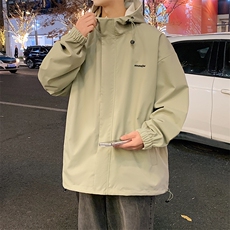 新款现货户外双面穿立领夹克男冲锋衣外套JK902-P80，男装夹克，星座1204-3