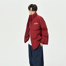 日系白底直播抖音高品质宽松男羽绒棉面包服棉衣外套M1049P85，男装棉衣，电商C408(原B339-1)