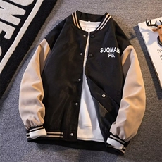 棒球服外套男春秋季2025新款潮牌宽松休闲痞帅百搭上衣服A5/P50，女装短外套，星座506B