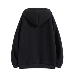 双面奥粒绒400克加绒加厚连帽冬季卫衣男0905-P46 5XL-8XLP52图片