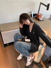 2024年秋冬季新款显瘦休闲气质款百搭外套女开衫，女装羊毛衫，伟泽羊绒
