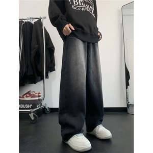 美式牛仔裤男款秋季长裤潮 T1694 P48图片