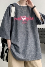 风复古亚麻短袖男棉麻t恤男半袖ZT71329-P35，男装T恤，电商A040