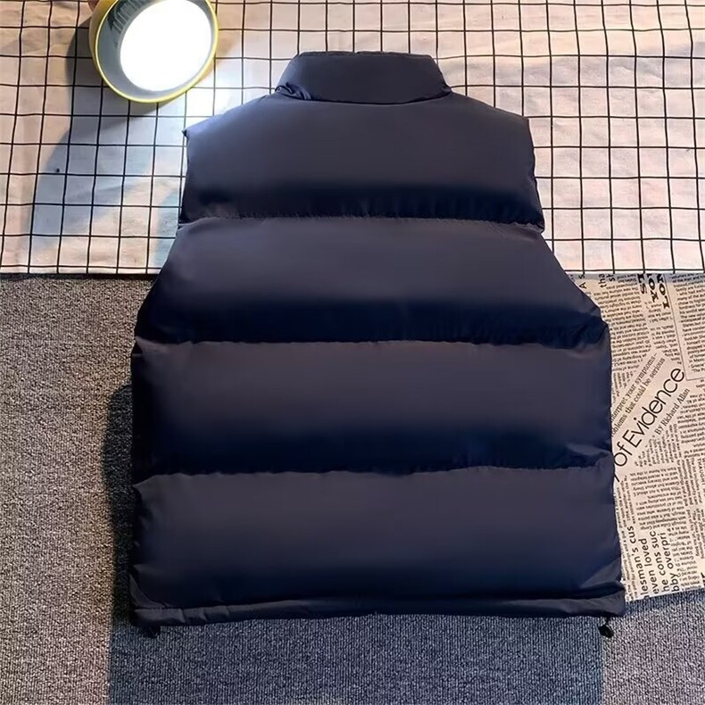 秋冬新款马甲外套潮流立领棉服休闲加厚保暖无袖时尚坎肩背,男装背心/马甲,星座410-6（原星座1304-1）