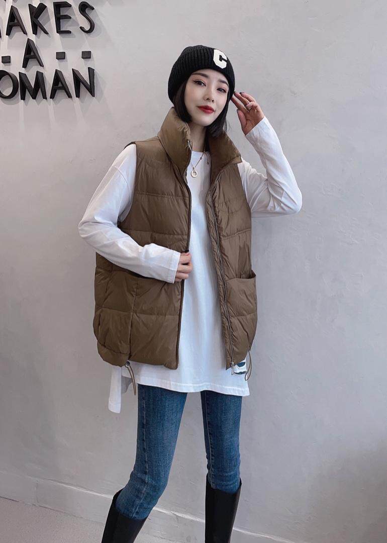 2021冬季新款90绒马甲，女装马甲，曼希野