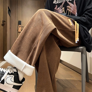 供抖音高品质 加绒加厚裤子男416B-1-KL770-P50控78加绒P60图片