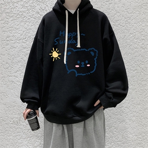 纯棉连帽卫衣男大码运动帽衫宽松薄WY2309-P35图片