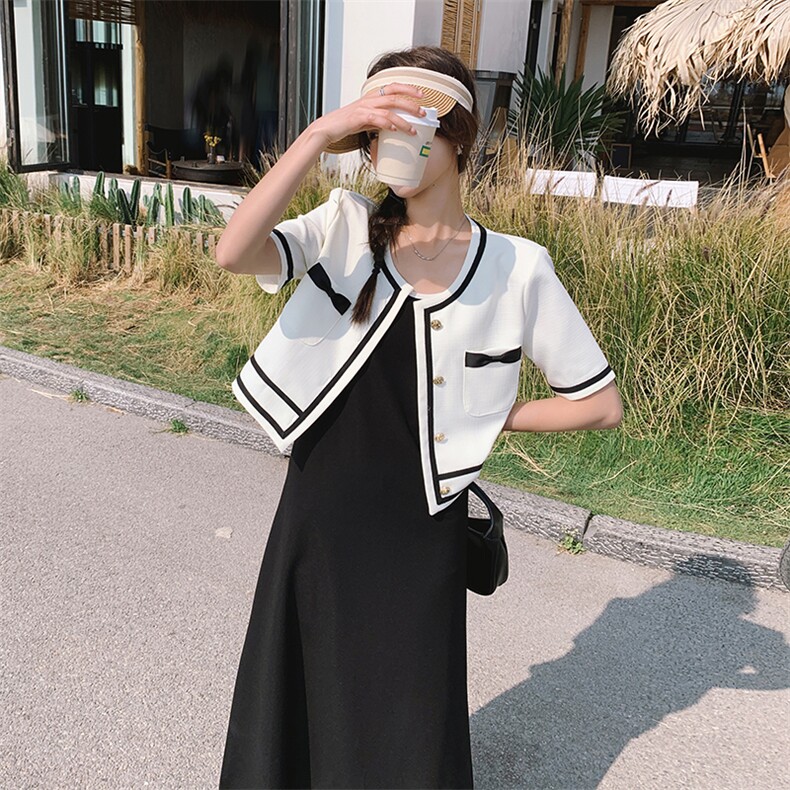 【新款现货】法式简约大气小香风套装088-2336P145K218,女装套装/套裙,2C088