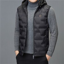 2023年休闲时尚高端男士羽绒服马甲P240，男装羽绒服，电商D223-1
