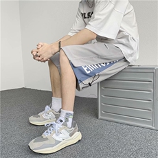 短裤男夏季宽松外穿休闲五分裤潮牌ins潮流百搭炸街裤子DK695-P28，男装休闲裤，星座1008