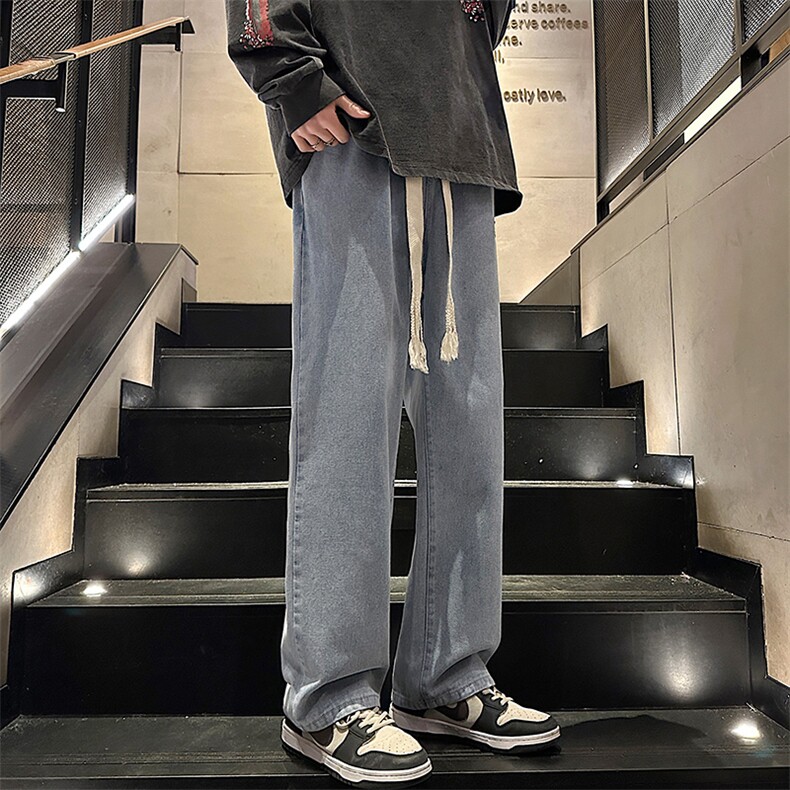 秋季港风男士高品质牛仔裤男橡筋要摇头G13-P35控价58,男装牛仔裤,星座914-6