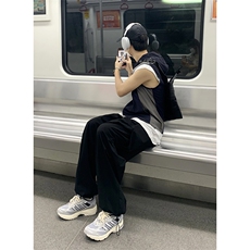 B221美式街头hiphop宽松户外工装休闲裤子LK23116-P60控78，男装休闲裤，电商B221