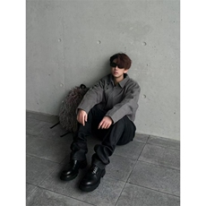 【有货】cleanfit灰色短款盔甲外套男春秋高级感夹克S260HH-P65，男装夹克，星座1007（原301D）