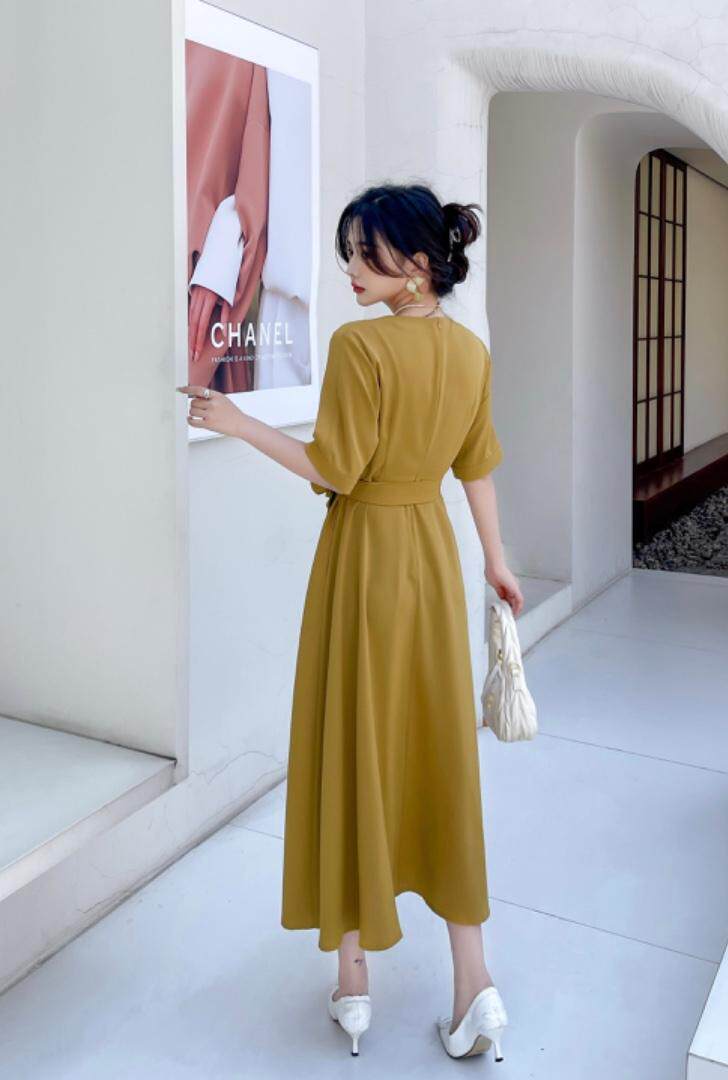 2023年夏装连衣裙，女装连衣裙，贻思茗