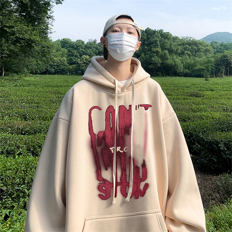 抖音得物供货可提供视频2024春季新款重磅美式卫衣DL1885,男装卫衣,电商A486