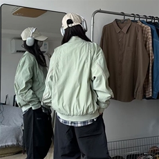 有货。夹克外套男女春秋休闲情侣棒球服W6965-P68，男装夹克，星座412-3
