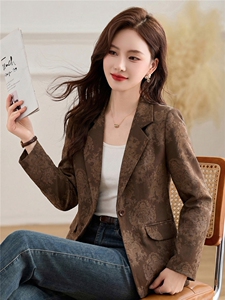 小西装外套女2026春秋装新款韩版时尚气质职场短款长袖女士小西服图片