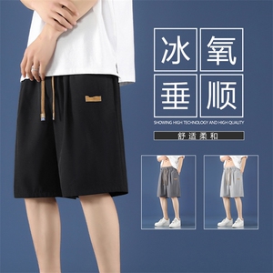 夏季新款外穿运动短裤冰丝凉爽裤子宽松休闲五分裤 DK513特批17图片