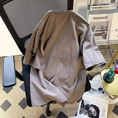 2024潮小众设计感短袖T恤男装高街宽松显瘦体恤上衣T001/P35，男装T恤，星座506