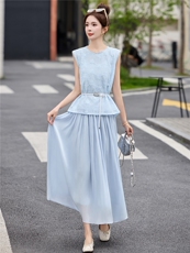 2026年夏季小香风套装高级气质上衣半身裙两件套，女装套装/套裙，米尚