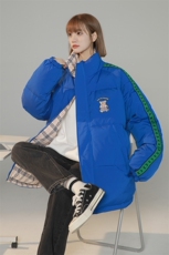 双面穿2023棉衣女棉服面包服棉袄两面情侣外套3329-P90控138，男装棉衣，星座207